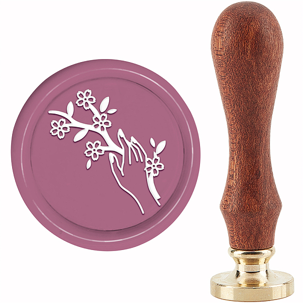 PandaHall Brass Wax Seal Stamp with Handle, for DIY Scrapbooking, Plum Blossom Pattern, 3.5x1.18 inch(8.9x3cm) Brass Flower
PandaHall Brass Wax Seal Stamp with Handle, for DIY Scrapbooking, Plum Blossom Pattern, 3.5x1.18 inch(8.9x3cm) Brass Flower