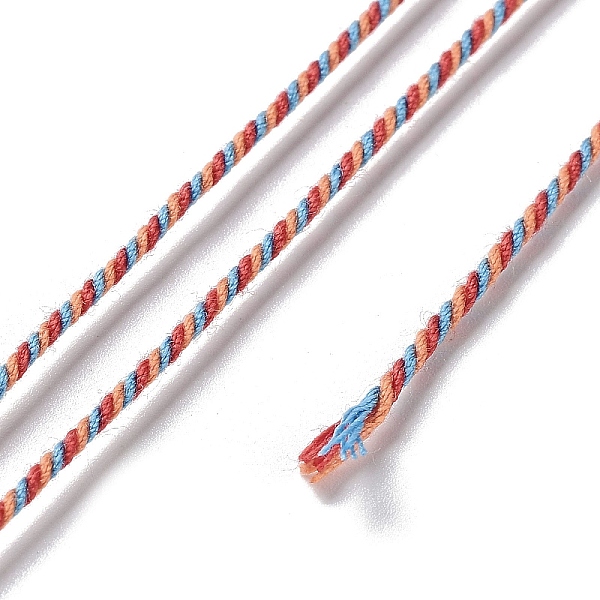 PandaHall Polyester Twisted Cord, Round, for DIY Jewelry Making, Light Salmon, 1mm, about 49.21 Yards(45m)/Roll Polyester
PandaHall Polyester Twisted Cord, Round, for DIY Jewelry Making, Light Salmon, 1mm, about 49.21 Yards(45m)/Roll Polyester