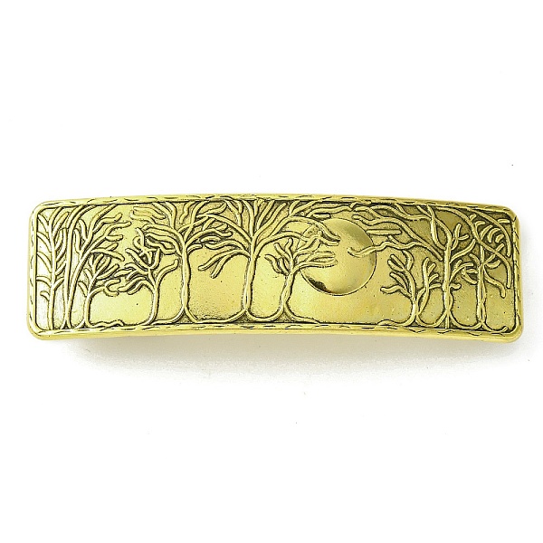 PandaHall Alloy Hair Barrettes, for Woman Girls, Antique Golden, 82x23.5x12mm Alloy Rectangle
PandaHall Alloy Hair Barrettes, for Woman Girls, Antique Golden, 82x23.5x12mm Alloy Rectangle