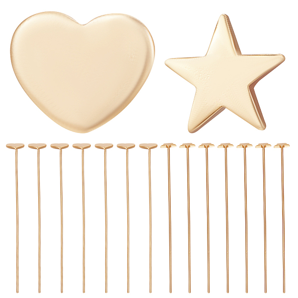 PandaHall Beebeecraft 1 Box 40Pcs 2 Styles 0.7mm Head Pins 18K Gold Plated Heart Pentagram Star Quilting Satin Straight Pins for Sewing Pins...
PandaHall Beebeecraft 1 Box 40Pcs 2 Styles 0.7mm Head Pins 18K Gold Plated Heart Pentagram Star Quilting Satin Straight Pins for Sewing Pins...