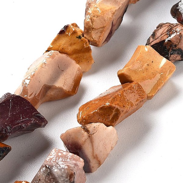 PandaHall Raw Rough Natural Mookaite Beads Strands, Nuggets, 8.5~13.5x6.5~9x5~7mm, Hole: 0.9mm, about 18~21pcs/strand, 7.28''~7.87''...
PandaHall Raw Rough Natural Mookaite Beads Strands, Nuggets, 8.5~13.5x6.5~9x5~7mm, Hole: 0.9mm, about 18~21pcs/strand, 7.28''~7.87''...