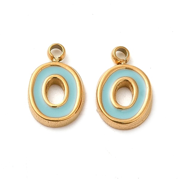 PandaHall 304 Stainless Steel Enamel Charms, Real 14K Gold Plated, Letter, Letter O, 8.5x5.5x1.3mm, Hole: 1.2mm Stainless Steel+Enamel...
PandaHall 304 Stainless Steel Enamel Charms, Real 14K Gold Plated, Letter, Letter O, 8.5x5.5x1.3mm, Hole: 1.2mm Stainless Steel+Enamel...