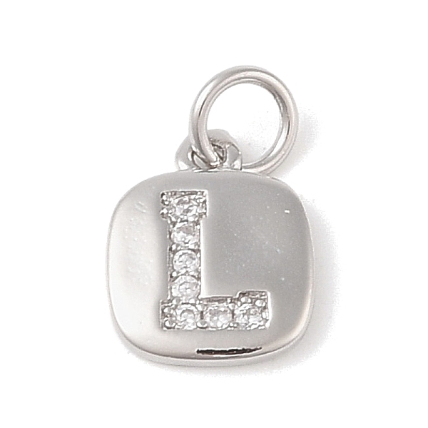 PandaHall Rack Plating Brass Micro Pave CLear Cubic Zirconia Charms, with Jump Rings, Cadmium Free & Lead Free, Long-Lasting Plated...
PandaHall Rack Plating Brass Micro Pave CLear Cubic Zirconia Charms, with Jump Rings, Cadmium Free & Lead Free, Long-Lasting Plated...
