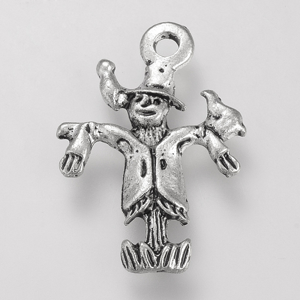 PandaHall Tibetan Style Alloy Pendants, Garden Theme Charms, Cadmium Free & Lead Free, Scarecrow, Antique Silver, 23x16.5x2mm, Hole: 2mm...
PandaHall Tibetan Style Alloy Pendants, Garden Theme Charms, Cadmium Free & Lead Free, Scarecrow, Antique Silver, 23x16.5x2mm, Hole: 2mm...
