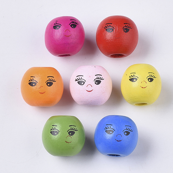 PandaHall Spray Painted Natural Wood Beads, Round with Face, Mixed Color, 13.5x13mm, Hole: 4mm, about 590pcs/500g Schima Wood Round..., Multicolor
PandaHall Spray Painted Natural Wood Beads, Round with Face, Mixed Color, 13.5x13mm, Hole: 4mm, about 590pcs/500g Schima Wood Round..., Multicolor