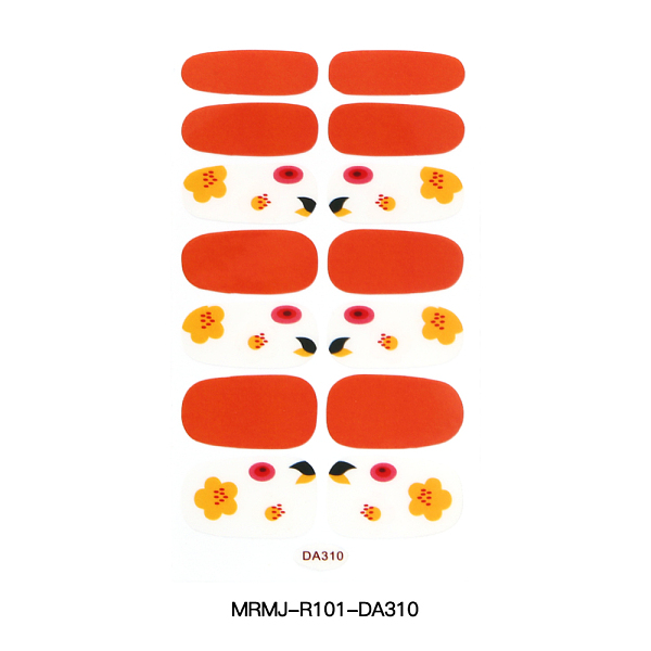 PandaHall Full Cover Nail Art Stickers Stickers Decals, Self Adhesive, DIY Nail Tips Decorations, Flower Pattern, Orange Red, 25x9~15.5mm...
PandaHall Full Cover Nail Art Stickers Stickers Decals, Self Adhesive, DIY Nail Tips Decorations, Flower Pattern, Orange Red, 25x9~15.5mm...