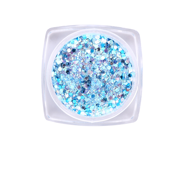 PandaHall Shining Nail Art Decoration Accessories, with Glitter Powder and Sequins, DIY Sparkly Paillette Tips Nail, Sky Blue...
PandaHall Shining Nail Art Decoration Accessories, with Glitter Powder and Sequins, DIY Sparkly Paillette Tips Nail, Sky Blue...