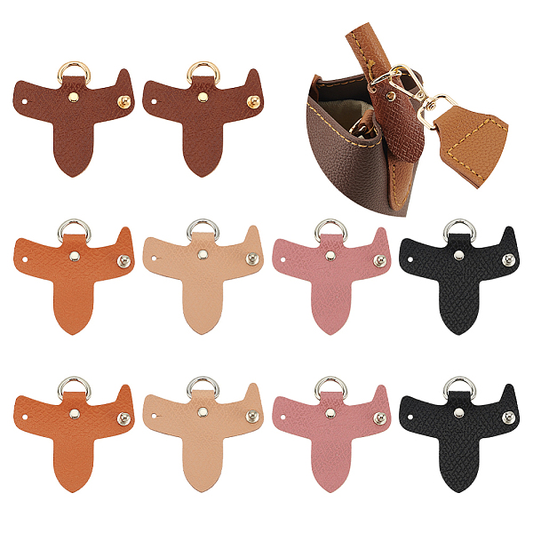 PandaHall WADORN 5 Pairs 5 Colors Leather Undamaged Bag D Ring Connector, No Punch Detachable Bag Handle Cover for Adding Handbag Crossbody..., Multicolor
PandaHall WADORN 5 Pairs 5 Colors Leather Undamaged Bag D Ring Connector, No Punch Detachable Bag Handle Cover for Adding Handbag Crossbody..., Multicolor
