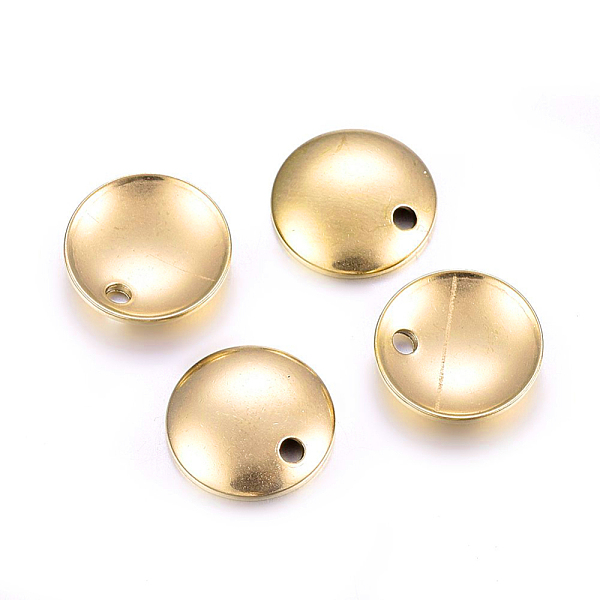 PandaHall Ion Plating(IP) 304 Stainless Steel Dome Charms, Flat Round with Cambered, Golden, 8x1.5mm, Hole: 1.5mm 304 Stainless Steel Flat...
PandaHall Ion Plating(IP) 304 Stainless Steel Dome Charms, Flat Round with Cambered, Golden, 8x1.5mm, Hole: 1.5mm 304 Stainless Steel Flat...