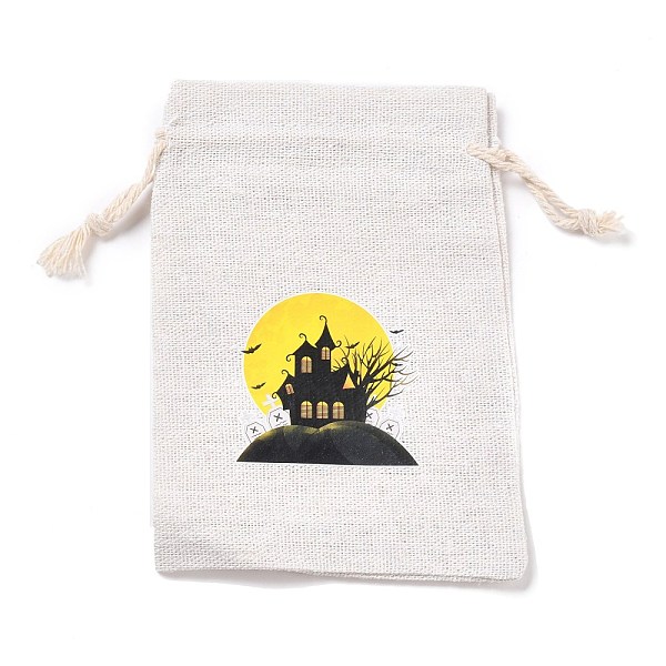PandaHall Halloween Cotton Cloth Storage Pouches, Rectangle Drawstring Bags, for Candy Gift Bags, Tower Pattern, 13.8x10x0.1cm Cloth...
PandaHall Halloween Cotton Cloth Storage Pouches, Rectangle Drawstring Bags, for Candy Gift Bags, Tower Pattern, 13.8x10x0.1cm Cloth...