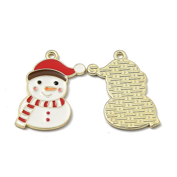 PandaHall Alloy Enamel Pendants, for Christmas, Snowman, Red & White & Brown, Golden, 26x15.5x1.3mm, Hole: 1.6mm Alloy+Enamel Others
PandaHall Alloy Enamel Pendants, for Christmas, Snowman, Red & White & Brown, Golden, 26x15.5x1.3mm, Hole: 1.6mm Alloy+Enamel Others