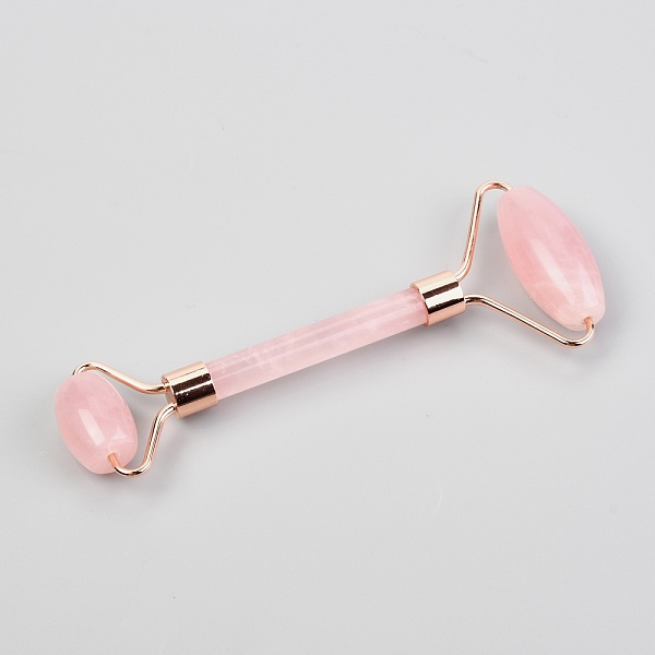 PandaHall Natural Rose Quartz Massage Tools, Facial Rollers, Body Muscle Relaxing, Grade AAA, 146x56.5x20mm Rose Quartz Others
PandaHall Natural Rose Quartz Massage Tools, Facial Rollers, Body Muscle Relaxing, Grade AAA, 146x56.5x20mm Rose Quartz Others