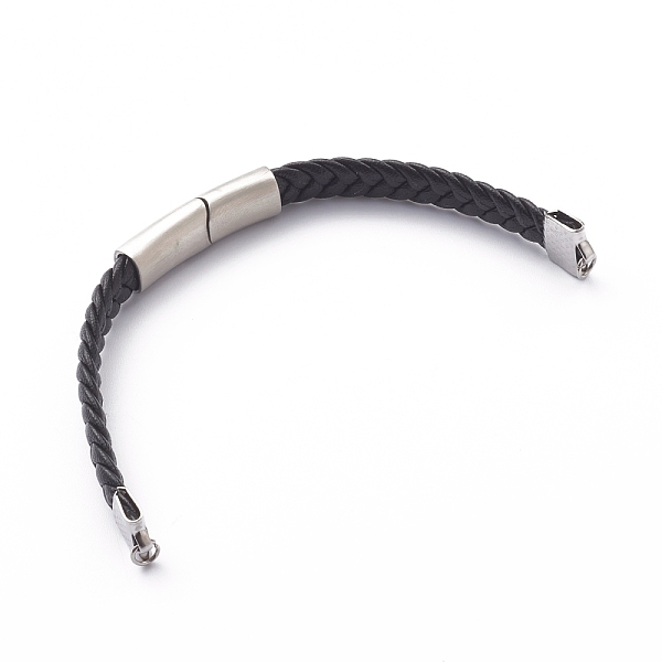 PandaHall Braided Waxed Polyester Cord Bracelet Making, with Magnetic Stainless Steel Clasps, Black, 5-1/2 inch(14cm) Waxed Polyester Cord...
PandaHall Braided Waxed Polyester Cord Bracelet Making, with Magnetic Stainless Steel Clasps, Black, 5-1/2 inch(14cm) Waxed Polyester Cord...