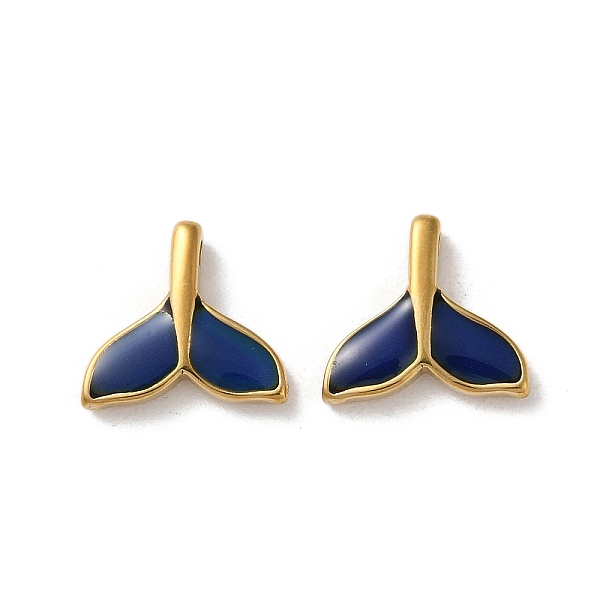 PandaHall 304 Stainless Steel Charm, with Enamel, Real 14K Gold Plated, Fishtail Charm, Midnight Blue, 11x11.5x2.5mm, Hole: 1.4mm Stainless...
PandaHall 304 Stainless Steel Charm, with Enamel, Real 14K Gold Plated, Fishtail Charm, Midnight Blue, 11x11.5x2.5mm, Hole: 1.4mm Stainless...