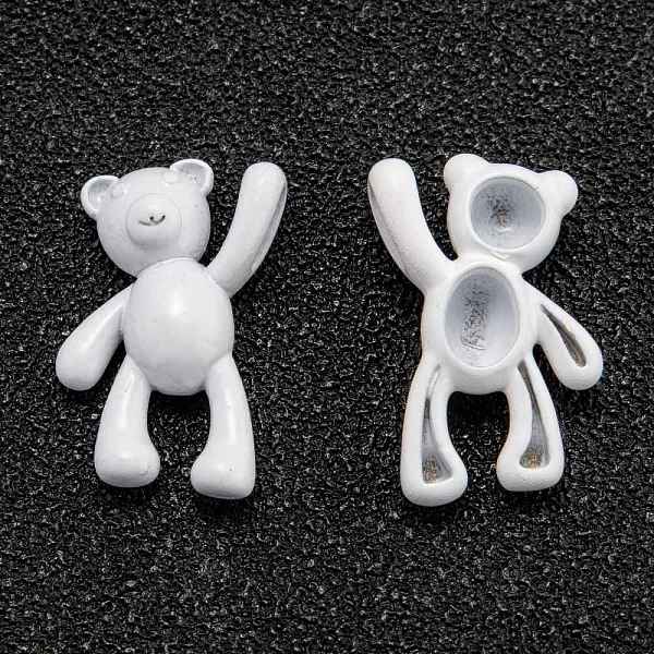 PandaHall Spray Painted Brass Pendants, Bear, White, 18x10.5x4.5mm, Hole: 4.5x2mm Brass Bear White
PandaHall Spray Painted Brass Pendants, Bear, White, 18x10.5x4.5mm, Hole: 4.5x2mm Brass Bear White