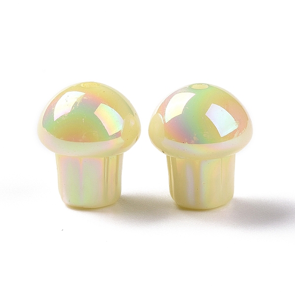 PandaHall UV Plating Rainbow Iridescent Opaque Acrylic Beads, Mushroom, Yellow, 14.5x12.5mm, Hole: 1.6mm Acrylic Mushroom Yellow
PandaHall UV Plating Rainbow Iridescent Opaque Acrylic Beads, Mushroom, Yellow, 14.5x12.5mm, Hole: 1.6mm Acrylic Mushroom Yellow