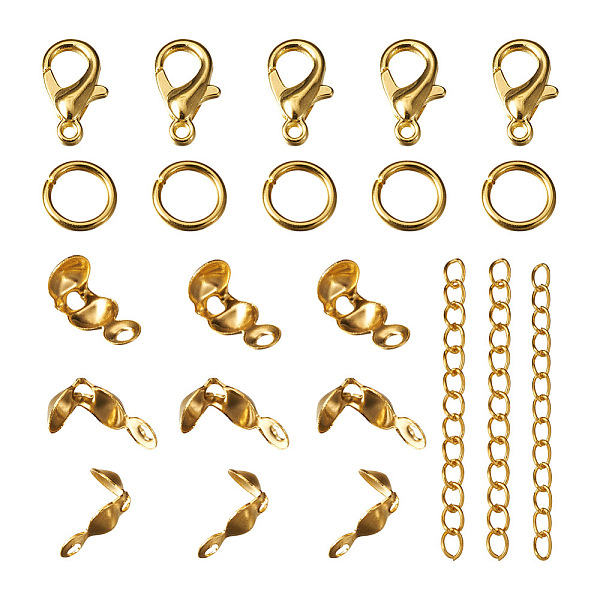 PandaHall Yilisi Jewelry Making Finding Kit, Including Iron Open Jump Rings & Bead Tips & End Chains, Zinc Alloy Lobster Claw Clasps, Golden...
PandaHall Yilisi Jewelry Making Finding Kit, Including Iron Open Jump Rings & Bead Tips & End Chains, Zinc Alloy Lobster Claw Clasps, Golden...