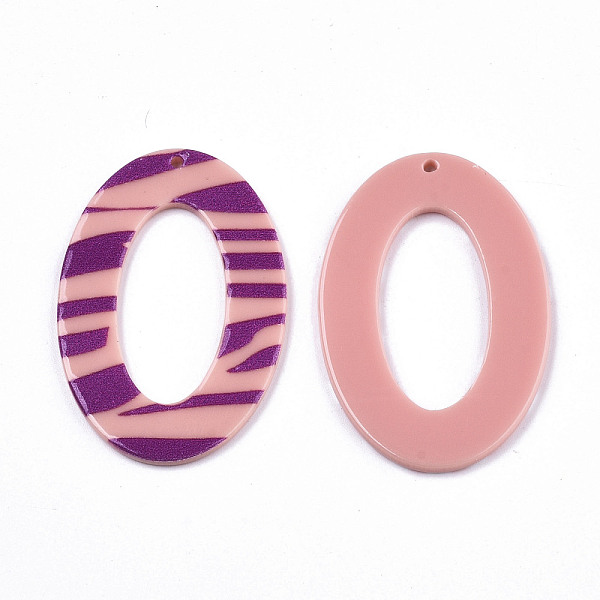 PandaHall Opaque Printed Acrylic Pendants, Oval, Pink, 43x29x2~3mm, Hole: 1.5mm Acrylic Oval Pink
PandaHall Opaque Printed Acrylic Pendants, Oval, Pink, 43x29x2~3mm, Hole: 1.5mm Acrylic Oval Pink