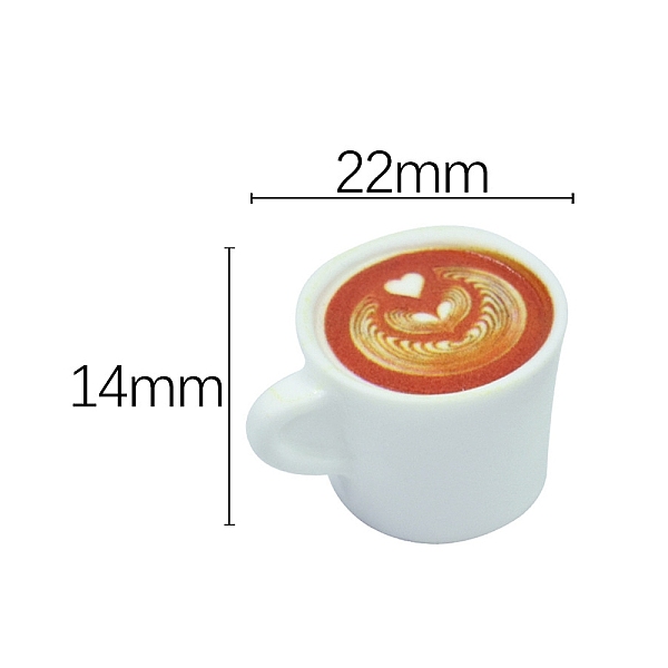 PandaHall Resin Miniature Coffee Cup Ornaments, Micro Landscape Home Dollhouse Accessories, Pretending Prop Decorations, Chocolate, 14x22mm..., Brown
PandaHall Resin Miniature Coffee Cup Ornaments, Micro Landscape Home Dollhouse Accessories, Pretending Prop Decorations, Chocolate, 14x22mm..., Brown