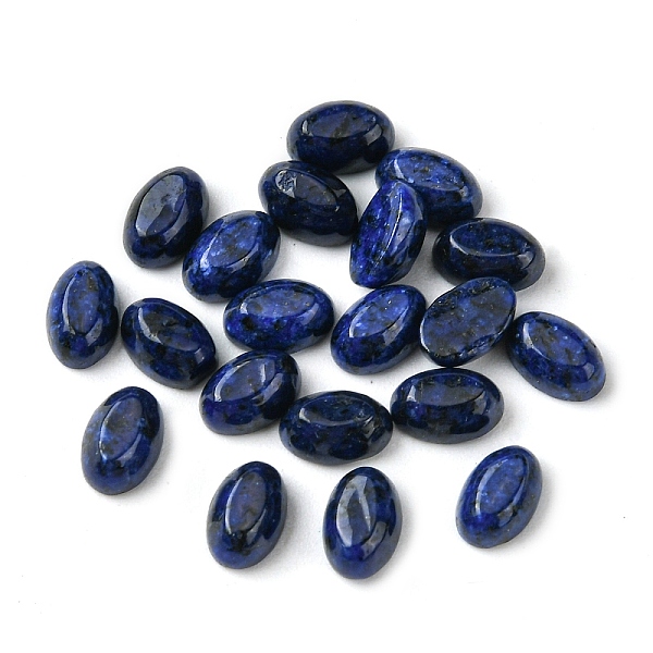 PandaHall Natural White Jade Cabochons, Oval, Dyed, Dark Blue, 6x4x2~2.5mm White Jade Oval
PandaHall Natural White Jade Cabochons, Oval, Dyed, Dark Blue, 6x4x2~2.5mm White Jade Oval
