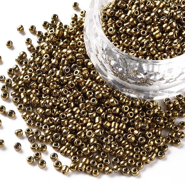 PandaHall (Repacking Service Available) 12/0 Glass Seed Beads, Metallic Colours, Coconut Brown, 2mm, Hole: 1mm, about 12g/bag Glass
PandaHall (Repacking Service Available) 12/0 Glass Seed Beads, Metallic Colours, Coconut Brown, 2mm, Hole: 1mm, about 12g/bag Glass