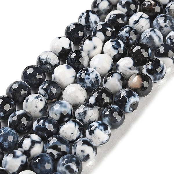 PandaHall Natural Fire Crackle Agate Beads Strands, Dyed & Heated, Faceted, Round, Black, 10mm, Hole: 0.8mm, about 37pcs/strand, 14.96''...
PandaHall Natural Fire Crackle Agate Beads Strands, Dyed & Heated, Faceted, Round, Black, 10mm, Hole: 0.8mm, about 37pcs/strand, 14.96''...