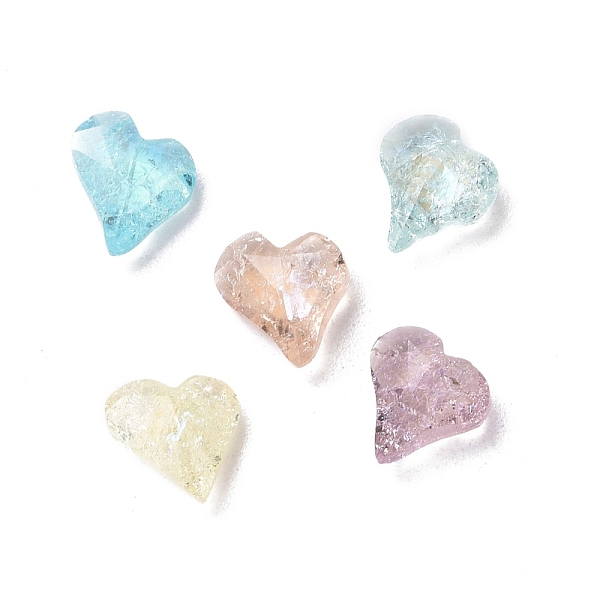 PandaHall Crackle Moonlight Style Glass Rhinestone Cabochons, Pointed Back, Heart, Mixed Color, 9x8x3.5mm Glass Rhinestone Heart Multicolor
PandaHall Crackle Moonlight Style Glass Rhinestone Cabochons, Pointed Back, Heart, Mixed Color, 9x8x3.5mm Glass Rhinestone Heart Multicolor