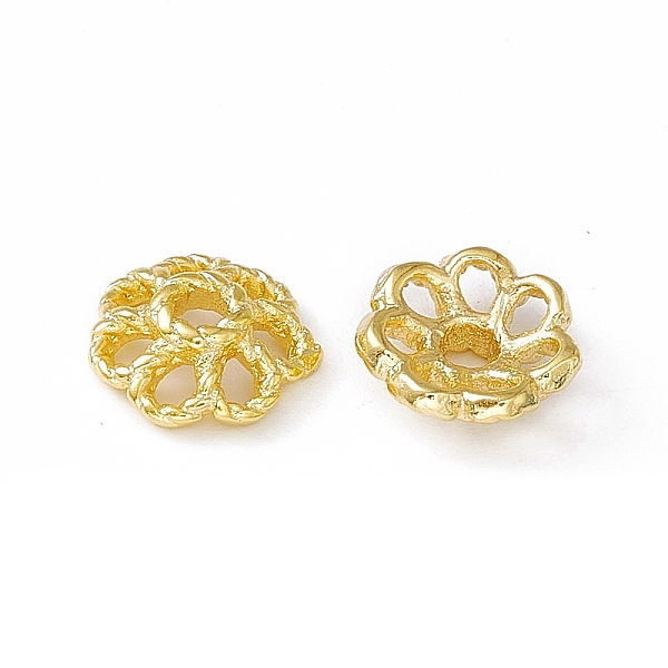 PandaHall Brass Beads Caps, Multi-Petal, Cadmium Free & Lead Free, Flower, Real 24K Gold Plated, 7.5x2.5mm, Hole: 1.6mm Brass
PandaHall Brass Beads Caps, Multi-Petal, Cadmium Free & Lead Free, Flower, Real 24K Gold Plated, 7.5x2.5mm, Hole: 1.6mm Brass