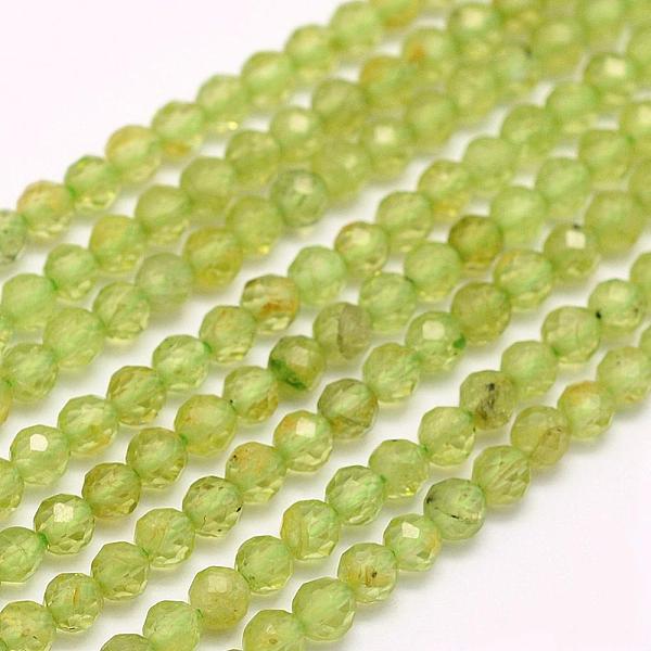 PandaHall Natural Peridot Beads Strands, Faceted, Round, 3mm, Hole: 0.5mm, about 132pcs/strand, 15.7 inch(40cm) Peridot Round Green
PandaHall Natural Peridot Beads Strands, Faceted, Round, 3mm, Hole: 0.5mm, about 132pcs/strand, 15.7 inch(40cm) Peridot Round Green