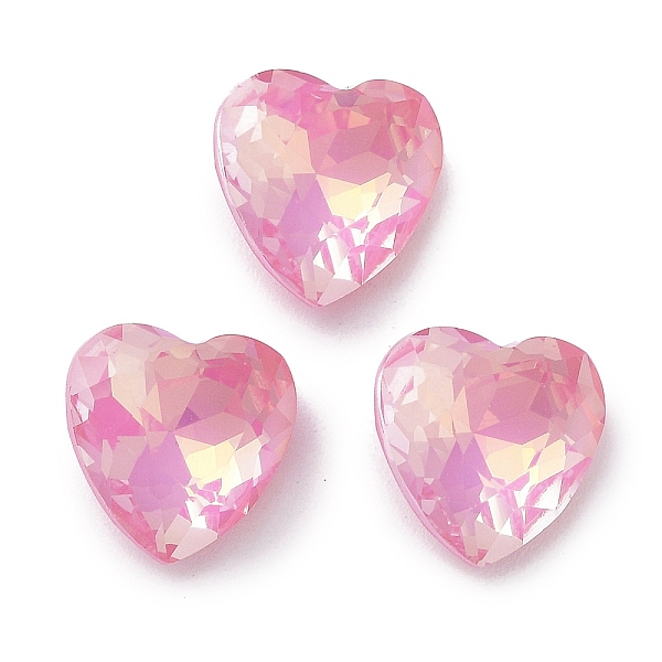 PandaHall Glass Rhinestone Cabochons, Point Back & Back Plated, Faceted, Heart, Light Rose, 10x10x5mm Glass Rhinestone Heart Pink
PandaHall Glass Rhinestone Cabochons, Point Back & Back Plated, Faceted, Heart, Light Rose, 10x10x5mm Glass Rhinestone Heart Pink
