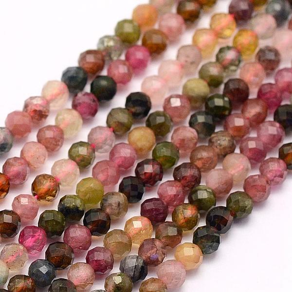 PandaHall Natural Tourmaline Beads Strands, Faceted, Round, 3mm, Hole: 0.5mm, about 132pcs/strand, 15.5 inch(39.5cm) Tourmaline Round
PandaHall Natural Tourmaline Beads Strands, Faceted, Round, 3mm, Hole: 0.5mm, about 132pcs/strand, 15.5 inch(39.5cm) Tourmaline Round