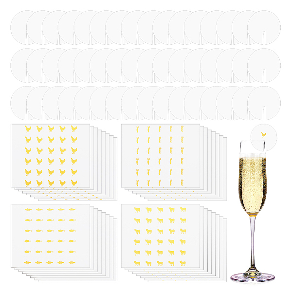 PandaHall OLYCRAFT 200pcs Wine Glass Tags Blank Wine Glass Markers with 240pcs Stickers Round Party Drink Tag Drink Blank Markers Drink Cup..., White
PandaHall OLYCRAFT 200pcs Wine Glass Tags Blank Wine Glass Markers with 240pcs Stickers Round Party Drink Tag Drink Blank Markers Drink Cup..., White