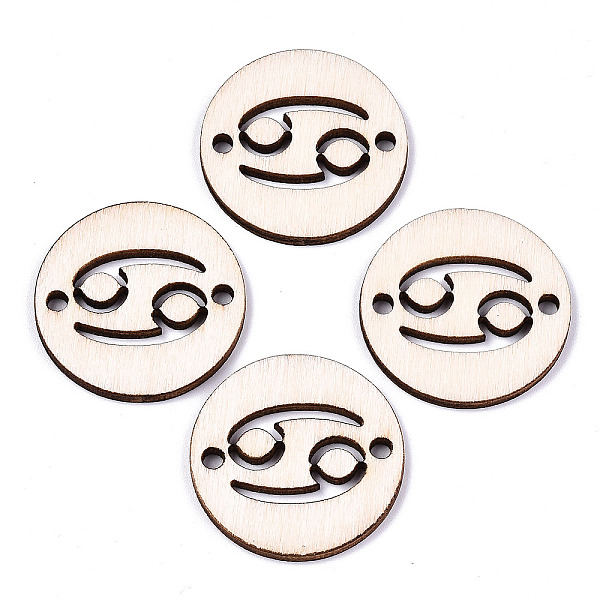 PandaHall Unfinished Natural Poplar Wood Links Connectors, Laser Cut, Flat Round with Constellation, Cancer, 29.5x2.5mm, Hole: 2.5mm Wood...
PandaHall Unfinished Natural Poplar Wood Links Connectors, Laser Cut, Flat Round with Constellation, Cancer, 29.5x2.5mm, Hole: 2.5mm Wood...