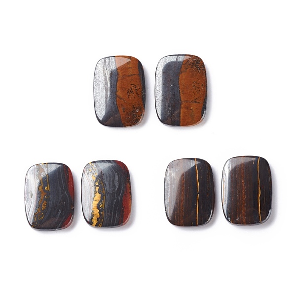 PandaHall Natural Mixed Stone Cabochons, Recangle with Pattern, 25x18x4mm, about 2pcs/pair Mixed Stone Rectangle
PandaHall Natural Mixed Stone Cabochons, Recangle with Pattern, 25x18x4mm, about 2pcs/pair Mixed Stone Rectangle