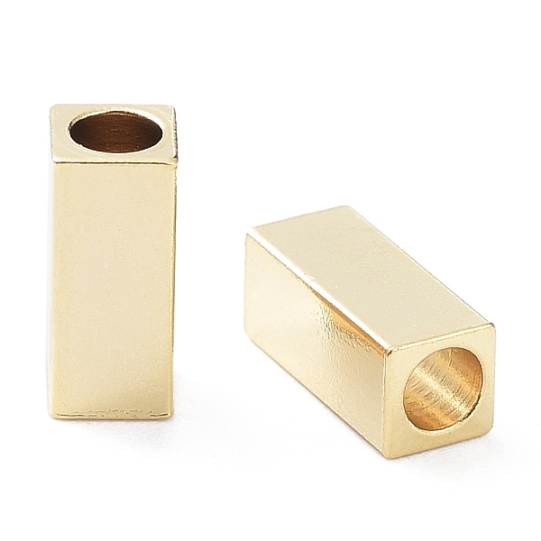 PandaHall 304 Stainless Steel Beads, Cuboid, Real 24K Gold Plated, 7x3x3mm, Hole: 2mm 304 Stainless Steel Cuboid
PandaHall 304 Stainless Steel Beads, Cuboid, Real 24K Gold Plated, 7x3x3mm, Hole: 2mm 304 Stainless Steel Cuboid