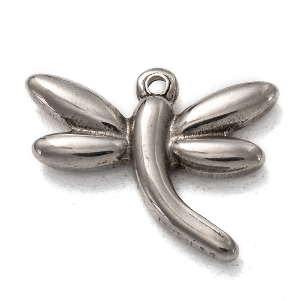 PandaHall 304 Stainless Steel Pendants, Dragonfly, Stainless Steel Color, 14x18.5x3.5mm, Hole: 1.2mm 304 Stainless Steel Dragonfly
PandaHall 304 Stainless Steel Pendants, Dragonfly, Stainless Steel Color, 14x18.5x3.5mm, Hole: 1.2mm 304 Stainless Steel Dragonfly
