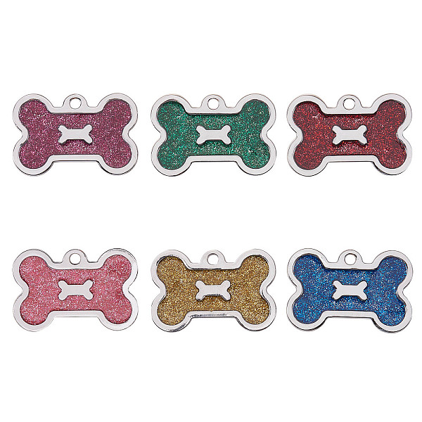 PandaHall Alloy Pendants, with Glitter Gold Powder and Platinum Color Iron Rings, Cadmium Free & Lead Free, Bone, Mixed Color, 26x40x1mm..., Multicolor
PandaHall Alloy Pendants, with Glitter Gold Powder and Platinum Color Iron Rings, Cadmium Free & Lead Free, Bone, Mixed Color, 26x40x1mm..., Multicolor