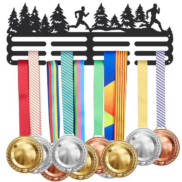 PandaHall SUPERDANT Mountain Forest Running Medal Holder Sports Medals Display Black Iron Wall Mounted Hooks for 60+ Hanging Medal Rack...
PandaHall SUPERDANT Mountain Forest Running Medal Holder Sports Medals Display Black Iron Wall Mounted Hooks for 60+ Hanging Medal Rack...