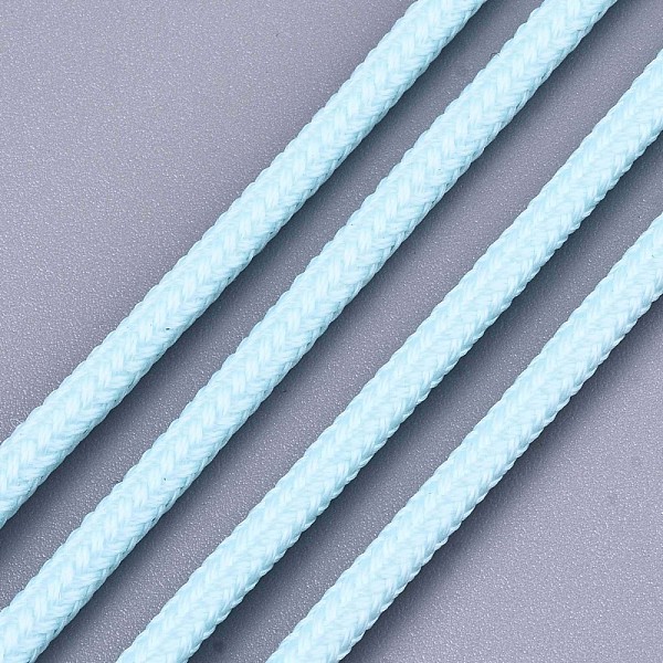 PandaHall Luminous Polyester Braided Cords, Cyan, 3mm, about 100yard/bundle(91.44m/bundle) Polyester Cyan
PandaHall Luminous Polyester Braided Cords, Cyan, 3mm, about 100yard/bundle(91.44m/bundle) Polyester Cyan