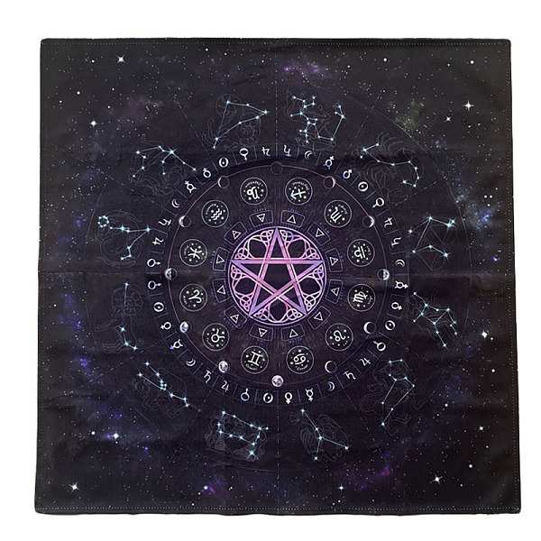 PandaHall Velvet Altar Mats, Starry Sky Pad for Divination, 12 Constellations Tablecloth, Tarot Card Cloth, Purple, 640x640mm Velvet Square...
PandaHall Velvet Altar Mats, Starry Sky Pad for Divination, 12 Constellations Tablecloth, Tarot Card Cloth, Purple, 640x640mm Velvet Square...