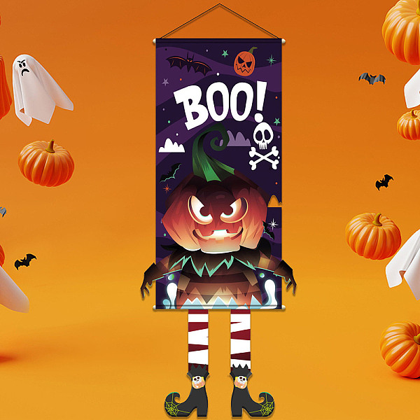 PandaHall Halloween Theme Felt Cloth Hanging Door Signs, Wall Decoration, Decorative Props for Indoor, Outdoor, Pumpkin Pattern, 1280~1375mm...
PandaHall Halloween Theme Felt Cloth Hanging Door Signs, Wall Decoration, Decorative Props for Indoor, Outdoor, Pumpkin Pattern, 1280~1375mm...
