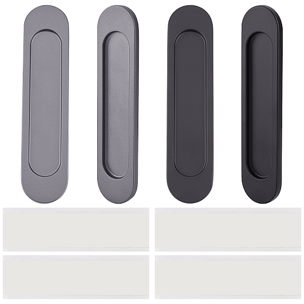 PandaHall CHGCRAFT 4Pcs 2 Colors No Punch Alloy Flush Pull Barn Door Handle, Flush Ring, with Double-sided Stickers, for Drawers, Cabinet...
PandaHall CHGCRAFT 4Pcs 2 Colors No Punch Alloy Flush Pull Barn Door Handle, Flush Ring, with Double-sided Stickers, for Drawers, Cabinet...
