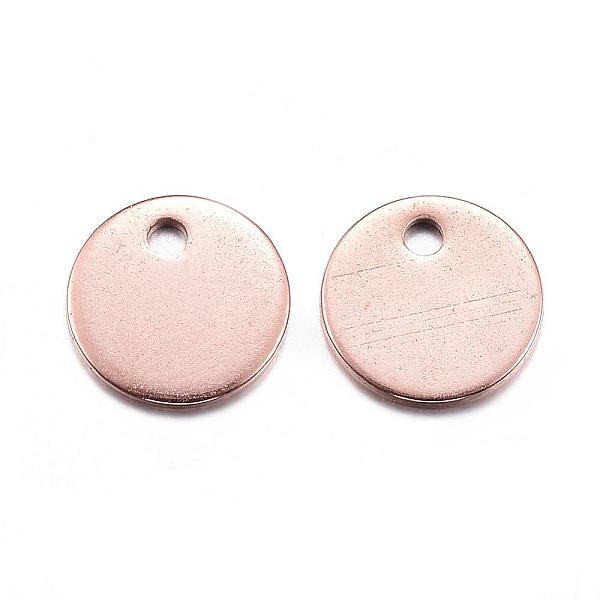 PandaHall Ion Plating(IP) 304 Stainless Steel Stamping Blank Tag Charms, Flat Round, Rose Gold, 8x1mm, Hole: 1mm 304 Stainless Steel Flat...
PandaHall Ion Plating(IP) 304 Stainless Steel Stamping Blank Tag Charms, Flat Round, Rose Gold, 8x1mm, Hole: 1mm 304 Stainless Steel Flat...