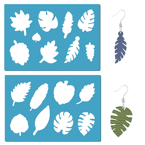 PandaHall GORGECRAFT 2 Styles Tropical Leaf Stencil Leaves Earrings Making Template Reusable Maple Leaf Plant Wall Stencil Botanical Leaves...
PandaHall GORGECRAFT 2 Styles Tropical Leaf Stencil Leaves Earrings Making Template Reusable Maple Leaf Plant Wall Stencil Botanical Leaves...