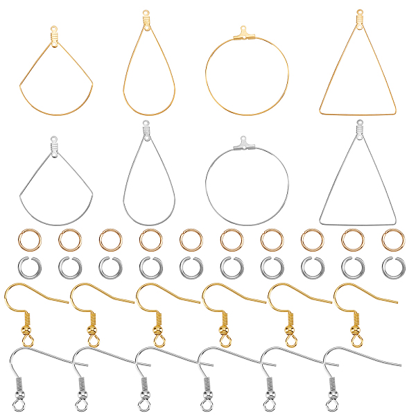 PandaHall UNICRAFTALE Earring DIY Making Kit 24pcs Beading Hoop Earring Finding Stainless Steel Wire Pendants and 60pcs Open Jump Rings...
PandaHall UNICRAFTALE Earring DIY Making Kit 24pcs Beading Hoop Earring Finding Stainless Steel Wire Pendants and 60pcs Open Jump Rings...