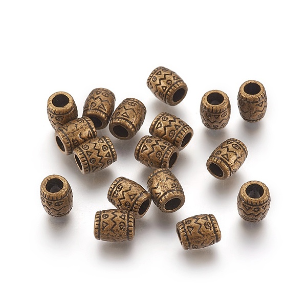 PandaHall Antique Bronze Tibetan Style Spacer Beads, Lead Free, Cadmium Free & Nickel Free, Column, 6.5mm in diameter, 8mm long, hole: 4mm...
PandaHall Antique Bronze Tibetan Style Spacer Beads, Lead Free, Cadmium Free & Nickel Free, Column, 6.5mm in diameter, 8mm long, hole: 4mm...