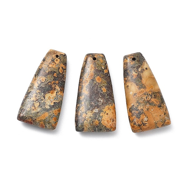 PandaHall Natural Leopard Skin Jasper Pendants, Trapezoid Charms, 39.5~40x20~20.5x8~8.5mm, Hole: 1.4mm Leopard Skin Jasper Trapezoid
PandaHall Natural Leopard Skin Jasper Pendants, Trapezoid Charms, 39.5~40x20~20.5x8~8.5mm, Hole: 1.4mm Leopard Skin Jasper Trapezoid