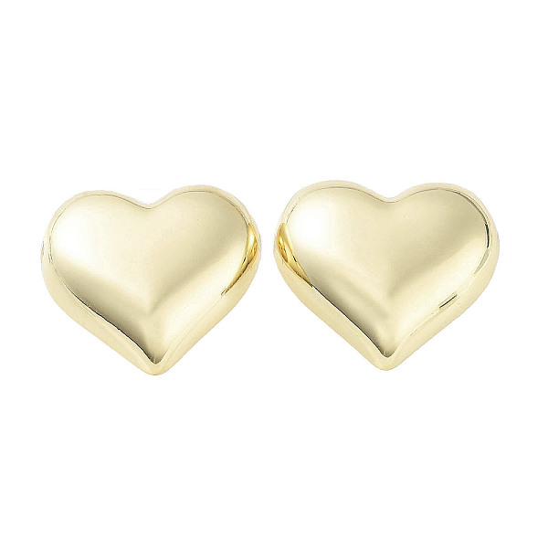PandaHall Brass Stud Earrings for Women, Heart, Real 18K Gold Plated, 17.5x20mm Brass Heart
PandaHall Brass Stud Earrings for Women, Heart, Real 18K Gold Plated, 17.5x20mm Brass Heart