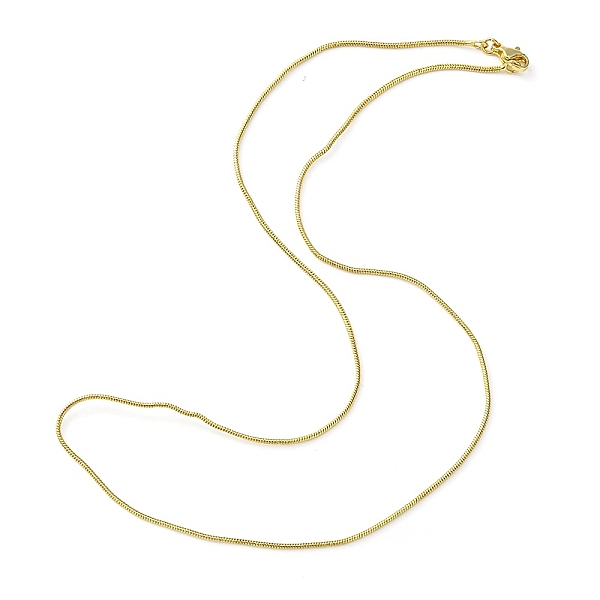 PandaHall Brass Round Snake Chain Necklace for Women, Golden, 17.52 inch(44.5cm) Brass
PandaHall Brass Round Snake Chain Necklace for Women, Golden, 17.52 inch(44.5cm) Brass