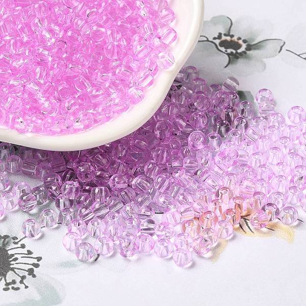 PandaHall Transparent Colours Glass Seed Beads, Rondelle, Violet, 6/0, 4x3mm, Hole: 1.4mm, about 5700pcs/pound Glass Rondelle Purple
PandaHall Transparent Colours Glass Seed Beads, Rondelle, Violet, 6/0, 4x3mm, Hole: 1.4mm, about 5700pcs/pound Glass Rondelle Purple